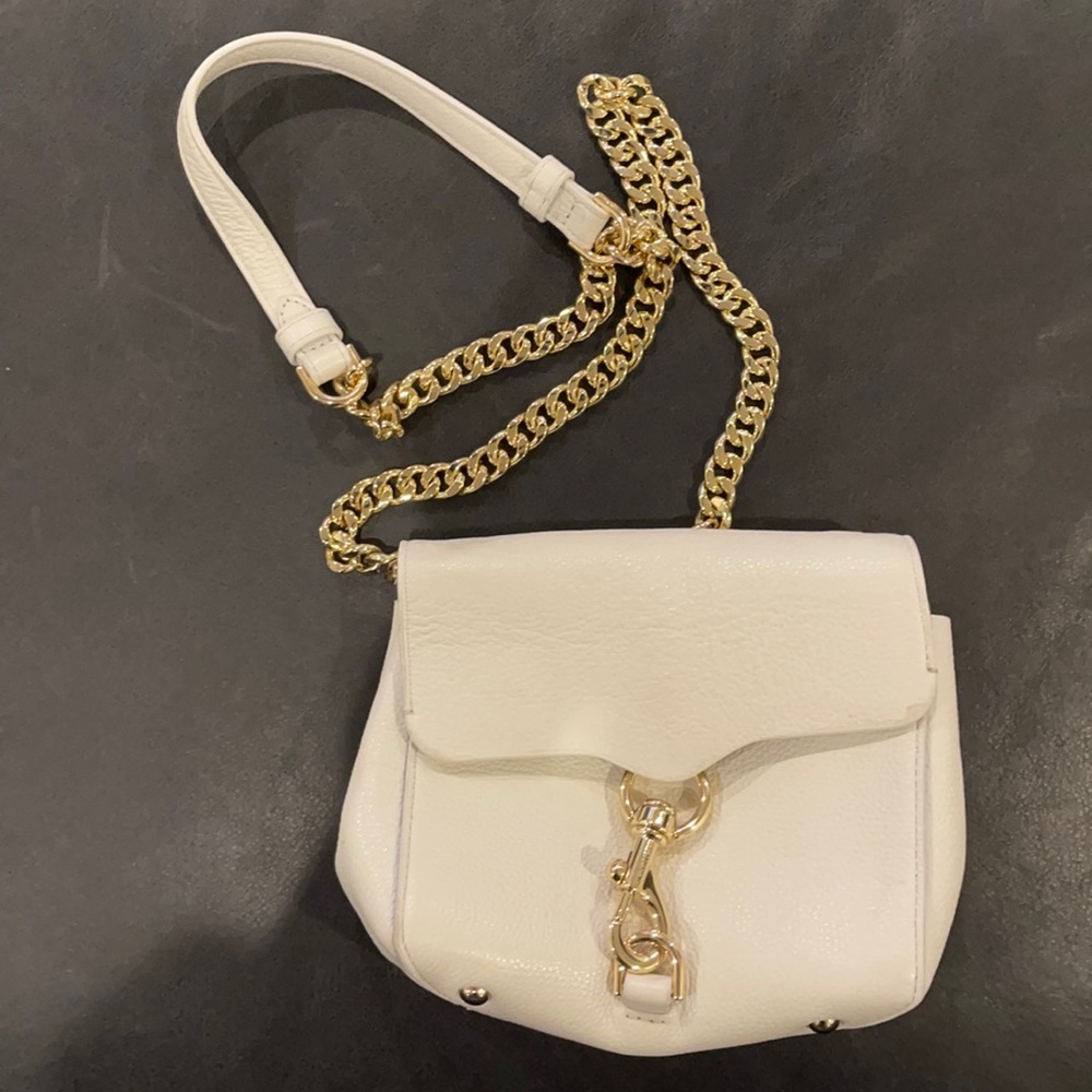 Rebecca Minkoff Leather White Shoulder Bag